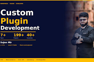 develop a custom wordpress plugin