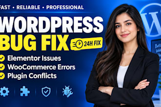 fix wordpress website bugs, divi and php errors