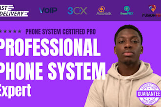 configure, fix asterisk voip freepbx fusionpbx issabel magnus billing 3cx expert