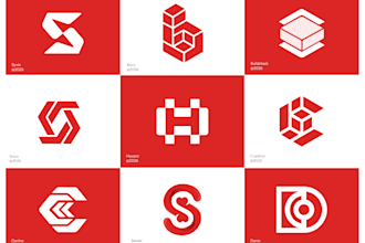 design modern minimalist app icon logo for mobile app
