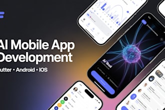 develop ai mobile app using flutter for ios and android app development