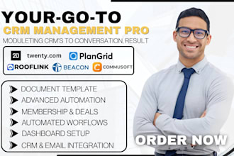plangrid beaconpro rooflink salesrabbit commusoft twenty crm integration
