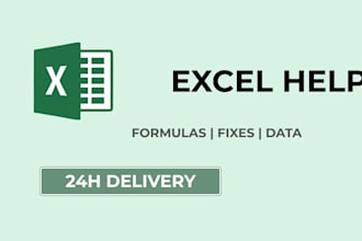 organize and process your data in excel and word
