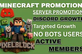 discord promotion, fivem, discord advertising, minecraft server promotion grow