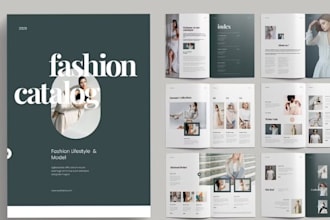 design b2b product catalog, fashion lookbook, jewelry linesheet brand sales