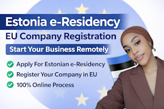 help you register estonian e residency and open an eu company bank in estonia