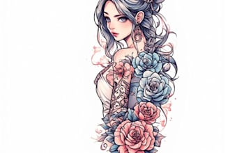 create the coolest anime or manga tattoo design