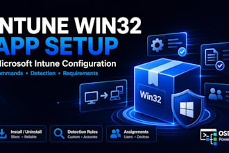 configure your win32 app deployment in microsoft intune