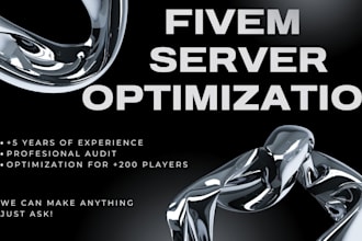 audit and optimize your fivem server for maximum performance