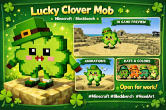 create custom minecraft mobs in blockbench with textures