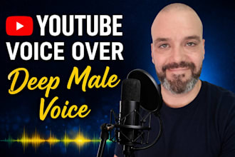 record a deep brazilian portuguese voice over for youtube videos