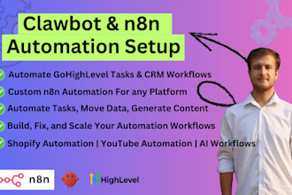 setup clawbot openclaw ai agent with n8n automation workflow and api integration
