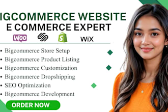design redesign bigcommerce store, bigcommerce website, bigcommerce store design