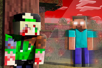 create minecraft thumbnails banners and profile pictures