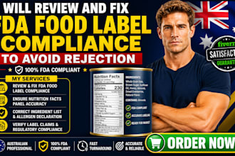 review and fix fda food label compliance to avoid rejection