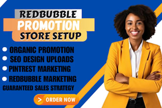 promote redbubble, etsy, with product SEO to boost redbubble traffic on pinteres