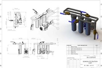 3d cad design and engineering for machinery, equipment and industrial products