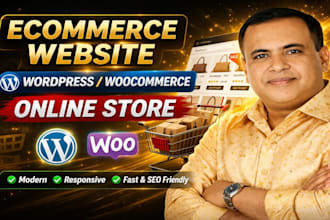 build wordpress ecommerce website woocommerce online store design