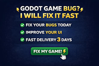 fix bugs and improve your godot game quickly