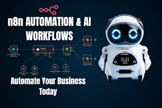 develop n8n automation, n8n workflow, ai automation, or n8n ai agent