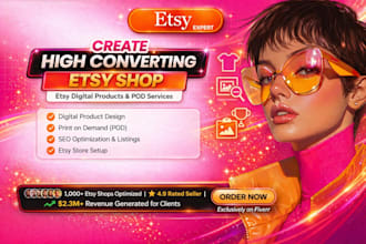 design converting etsy digital product, etsy listing optimization, etsy shop SEO