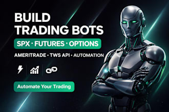 build spx trading bot ameritrade bot futures trading bot iron condor tws api bot