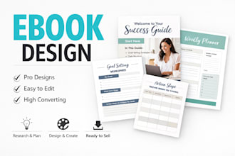 design editable canva pdf workbooks ebook guide template etsy digital products