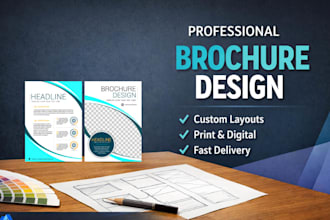 design a premium brochure using affinity for modern businesses
