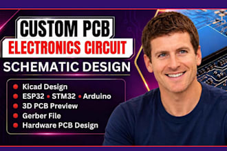 redesign and optimize your pcb layout and electronic circuit