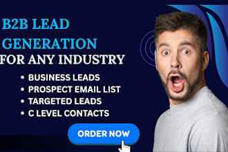 do linkedin lead generation, targeted b2b leads and google maps lead generation