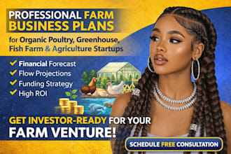 write organic poultry greenhouse fish farm agriculture startup business plan