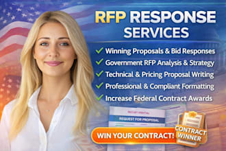 write winning rfp, rfq, bid proposal for government contract