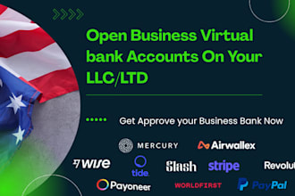 open mercury or relay business bank account for your US llc