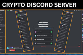 setup new and existing discord server crypto server with whop subscription