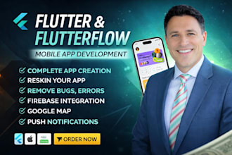 develop flutterflow ecommerce app with flutterflow backend and flutterflow app