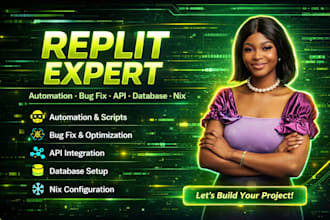 replit automation bug fix replit database replit api nix configuration