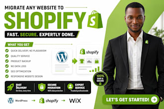 migrate or convert shopify to wordpress and wordpress to shopify
