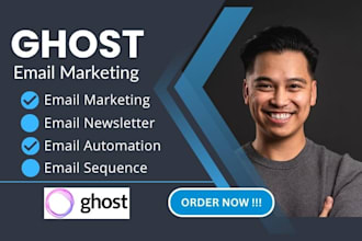 setup ghost automation ghost email newsletter ghost email marketing