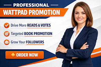 do viral wattpad book promotion, comic book, novel and erotic book promotion