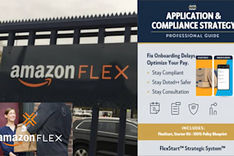 setup amazon flex, amazon relay carrier, walmart spark driver account onboarding
