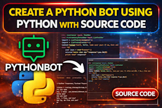 python developer develop python bot python trading bot fix python error