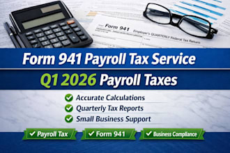process your q1 2026 payroll taxes and prepare form 941 for small business
