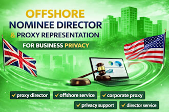 provide offshore nominee director service for online business