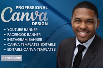 create cohesive facebook, youtube and instagram banners