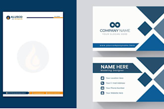 design business card, letterhead, and stationery design