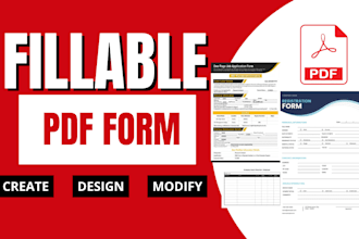 create fillable pdf form or design your pdf form
