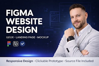 design figma website ui ux figma landing page, and website ui ux design in figma