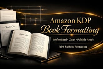 format your book for amazon kdp