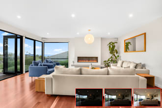 do hdr real estate photo editing and enhancement