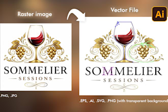 recreate your logo in vector format